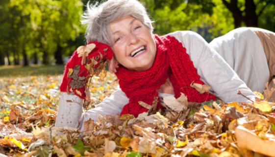 Herbstliche Mode für Damen