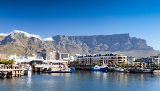 Kapstadt V & A Waterfront und den Tafelberg