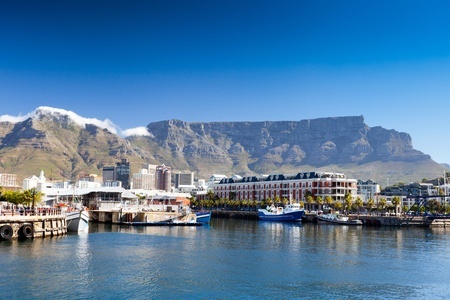 Kapstadt V & A Waterfront und den Tafelberg