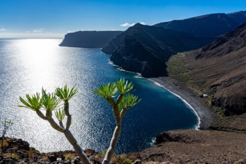 SAN SEBASTIAN, LA GOMERA, Kanarische Inseln: Küstenwanderung Richtung Playa de la Guancha